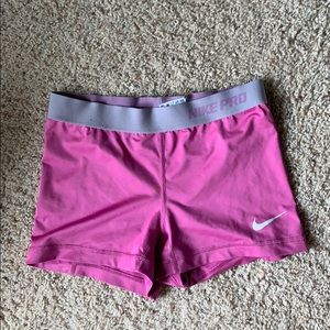 Pink Nike Pro Dri-Fit